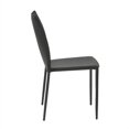 thumbnail image 2 of Eurostyle Dalia  Dining Chair in Black Leather, 2 of 3