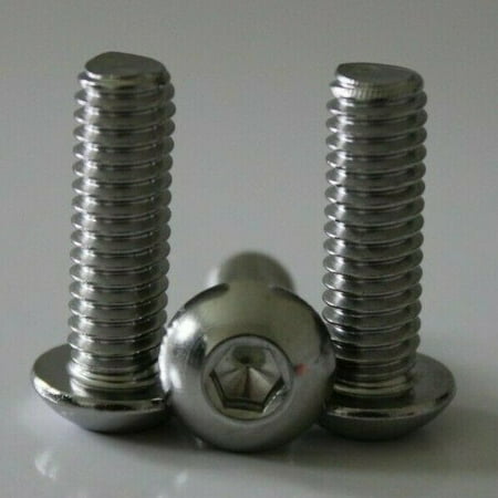 

5/16 -18 Socket Button Head Screws Allen Stainless Steel 18-8 (1in. 100)