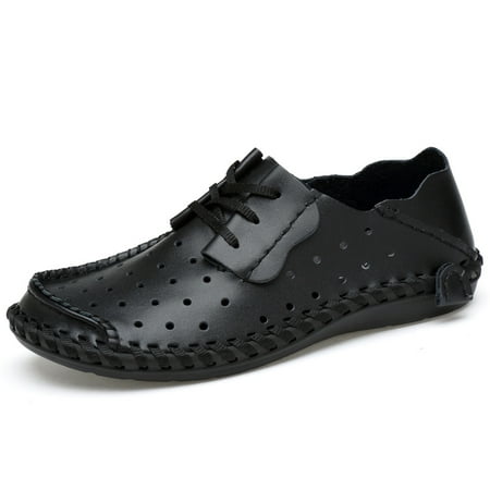 

Handmade Stitching Sandals Outdoor Casual Durable Summer Hollow Out Walking Shoes