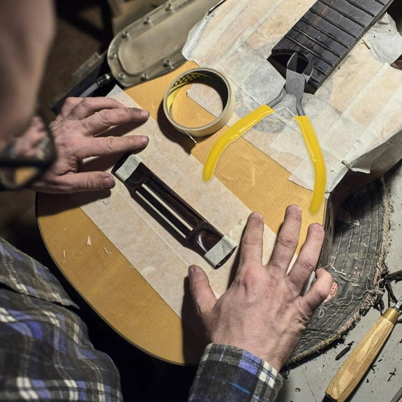 WESIEVYA 1Pcs Craft Pliers for Guitar Maintenance and Repairing Compact Tool Steel