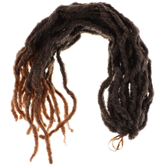 BRIGHTFUFU Braiding Hair Sintético En Color Café Con Ondas Y Acabado Natural Para