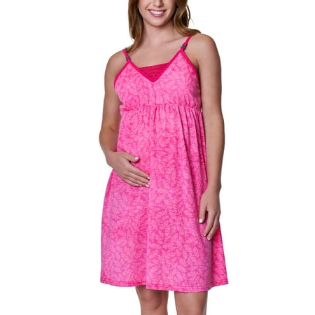 Camisola Y Bata Maternal 8618 Fucsia XL Baziani Lider.cl