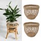 thumbnail image 5 of Cesta tejida para plantas práctica y duradera cesta tejida a mano para granja ANGGREK Otros, 5 of 8