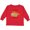 Red, variant on Inktastic My Nana Loves Me Sloth Boys or Girls Long Sleeve Toddler T-Shirt