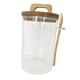 thumbnail image 3 of Latas selladas con bote transparente, recipiente de cuchara de vidrio, recipiente de vidrio para almacenamiento de alimentos, tarro de ensalada 1000ml, 3 of 9