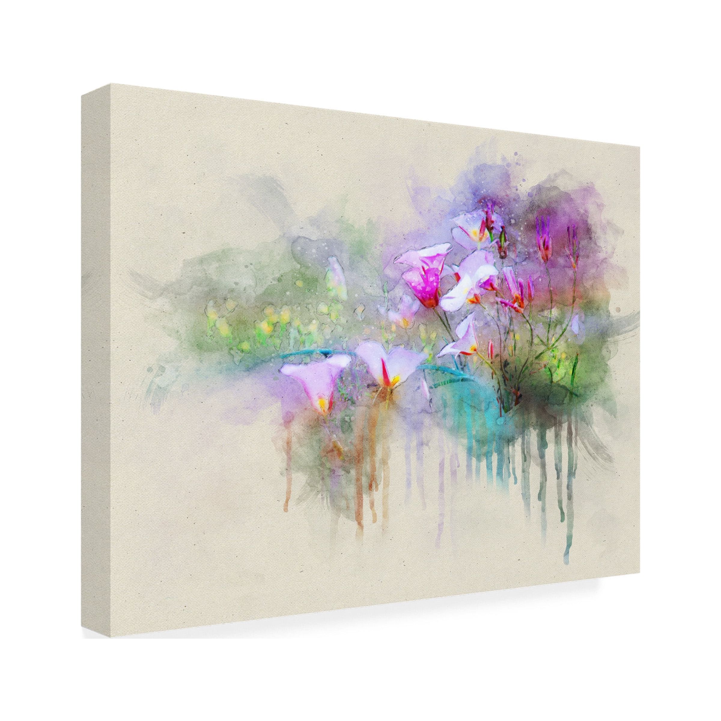 Chris Vest 'Sego Lilies' Canvas Art