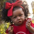 thumbnail image 5 of Takanini Silicone Newborn African American Black Soft Body Doll Playset, 5 of 6