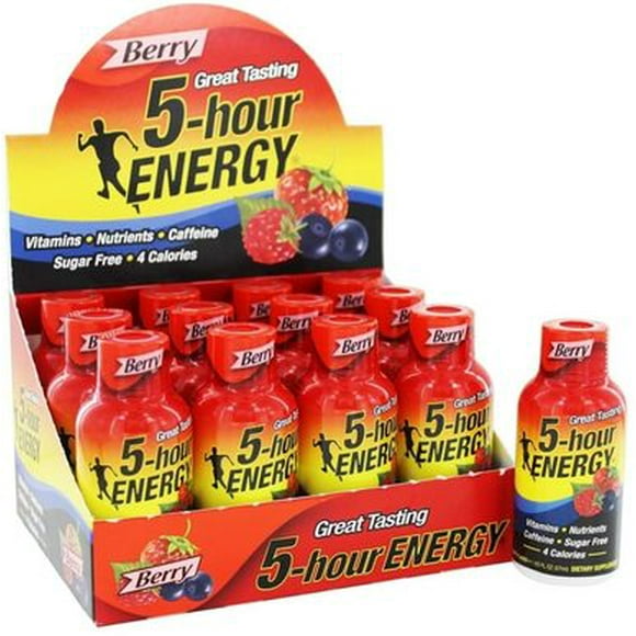 5-hour ENERGY Berry Shot, 57 mL, 12-count
