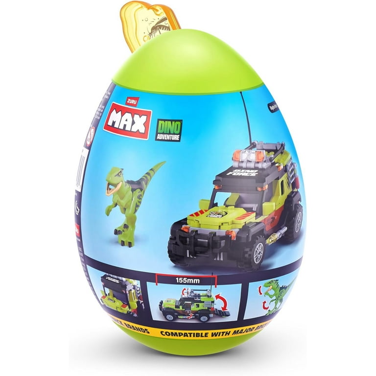 Zuru Max Build More Dino Escape Egg Capsule with 238 Bricks