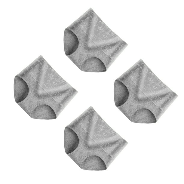 Qarigey Ropa interior de mujer, lencería moldeadora de cuerpo, calzoncillos elásticos sin rastro, bragas sexis, calzoncillos transpirables de Ropa interior Gris XXXL