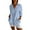 001_Blue 1, variant on Button Down Shirts Women Long Trendy Casual Striped Boho Button Down Shirt Deep V Neck Rolled Sleeve Blouse Womens Blouses