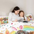 thumbnail image 4 of Homewish Dachshunds Dog Twin Comforter Sets,Easter Egg Bedding Set,Rainbow Decor,Polkadot Reversible,2pcs,1 Comforter and 1 Pillowcase, 4 of 7