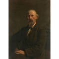 thumbnail image 2 of Pieter Josselin de Jong 11x14 Black Ornate Wood Framed Double Matted Museum Art Print Titled: Portrait of Pieter Stortenbeker (1828-1898), Painter (C. 1884), 2 of 5