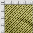 thumbnail image 2 of oneOone Silk Tabby Olive Green Fabric Stripes Quilting Supplies Print Sewing Fabric By The Yard 42 Inch Wide, 2 of 4