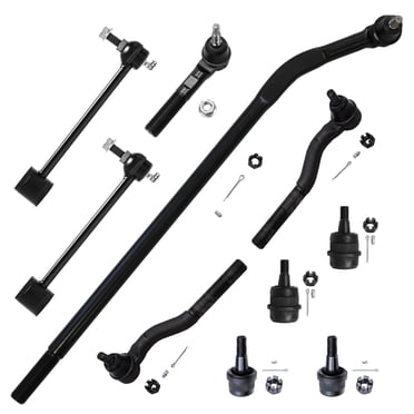 Detroit Axle 4-Piece Front Tie Rod Kit | Inner & Outer Tie Rods For GM Cars (Impala, LaCrosse, Grand Prix)