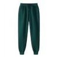 thumbnail image 3 of Liuinsasek Sweatpants for Men or Women Solid Color Casual Tapered Pants Trousers Sports Pants Velvet Thick Active Athletic Workout Jogger Pants Drawstring with Pockets, 3 of 4