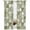 Light Green, variant on Sage Green Geometric Semi Sheer Window Curtains 84 Inches Long, Modern Abstract Art Botanical Rod Pocket Voile Silky Chiffon Curtain Light Filtering Drapes for Living Room, Kitchen, 52"x84", 2 Panels