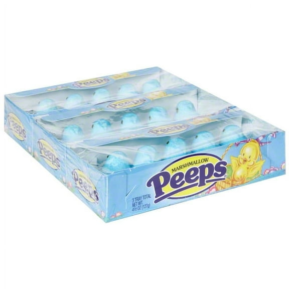 PEEPS Easter Blue Chicks, 15 count package