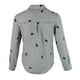 thumbnail image 4 of Camisa Delgada Elegante Confortable Manga Larga Cuello Diseñado Bordado Floral METRO Zulema Blusas de mujer, 4 of 8