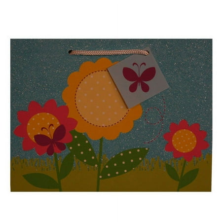 Wal-Mart Easter Medium Gift Bag, 3 Flowers