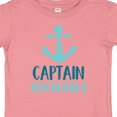 thumbnail image 4 of Inktastic Captain Adorable, Boat Anchor, Sailor, Sailing Boys Baby T-Shirt, 4 of 5