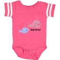 thumbnail image 3 of Inktastic Big Sister with Lil' Brother Girls Baby Bodysuit, 3 of 5