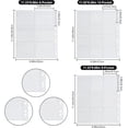 thumbnail image 2 of 3 Pieces 3 Style Award Medal Binder Pages Organizer Storage Display PVC Plastic Storage Bags 6-Pocket 9-Pocket 12-Pocket for Storage in Folder Badge Ring-Binder Credit Cards Photo DIY, 2 of 7