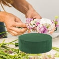 thumbnail image 3 of 4pcs Round Floral Foams Blocks Green Flower Foams Bricks Florist Blocks, 3 of 8