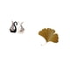 thumbnail image 5 of estatua de cisne,Figuras de cisne,estatuas,decoración del hogar,fiesta de bodas,Esculturas de pared de hojas,Esculturas de pared de hierro forjado con hojas de ginkgo,Escultura de pared con, 5 of 8