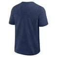 thumbnail image 3 of Men's Logo Athletic Heather Navy Tampa Bay Rays Top Notch T-Shirt, 3 of 3