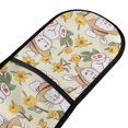 thumbnail image 2 of Dailycode Double Sided Oven Mitt with Loop Heat Resistant Kitchen Long Potholders 7" x 35" Cute Rabbit with Straw Hat, 2 of 6