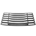 thumbnail image 5 of Ikon Motorsports Window Louvers Compatible with 2016-2024 Chevy Camaro Coupe IKON Style Rear Window Sun Shade Cover Windshield Vent CFL, 5 of 7