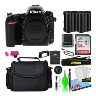  Nikon D750 DSLR Camera with 18-140mm Lens+The 500mm f/8.0  Telephoto preset Lens+Shot-Gun Microphone+Photo Software Package+ Case+128  GIG Memory+Slave Flash+Tripod(13PC) Bundle : Electronics