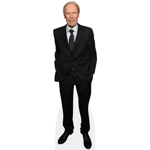 Clint Eastwood (Suit) Lifesize Cardboard Cutout Standee