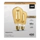thumbnail image 2 of Bombilla Led Edison Vintage Transparente St19 E26 5.5W Luz C, 2 of 2