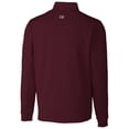 thumbnail image 3 of Men's Cutter & Buck Maroon Virginia Tech Hokies Traverse Stretch Quarter Zip-Pullover Top, 3 of 3