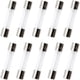 thumbnail image 1 of Zupayipa Paquete De 10 Fusibles De Fusión Rápida F20Al 20 A 250 V Fusibles De Vidrio 0,23 X 1,18 Pulgadas/6 X 30 Mm (20 Amperios) (F20A), 1 of 1