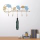 thumbnail image 4 of gancho de pared de abrigo Ganchos para abrigos montados en la pared Gancho para llaves Colgador de pared Dorado Celeste A Fanmusic gancho de pared de abrigo, 4 of 7