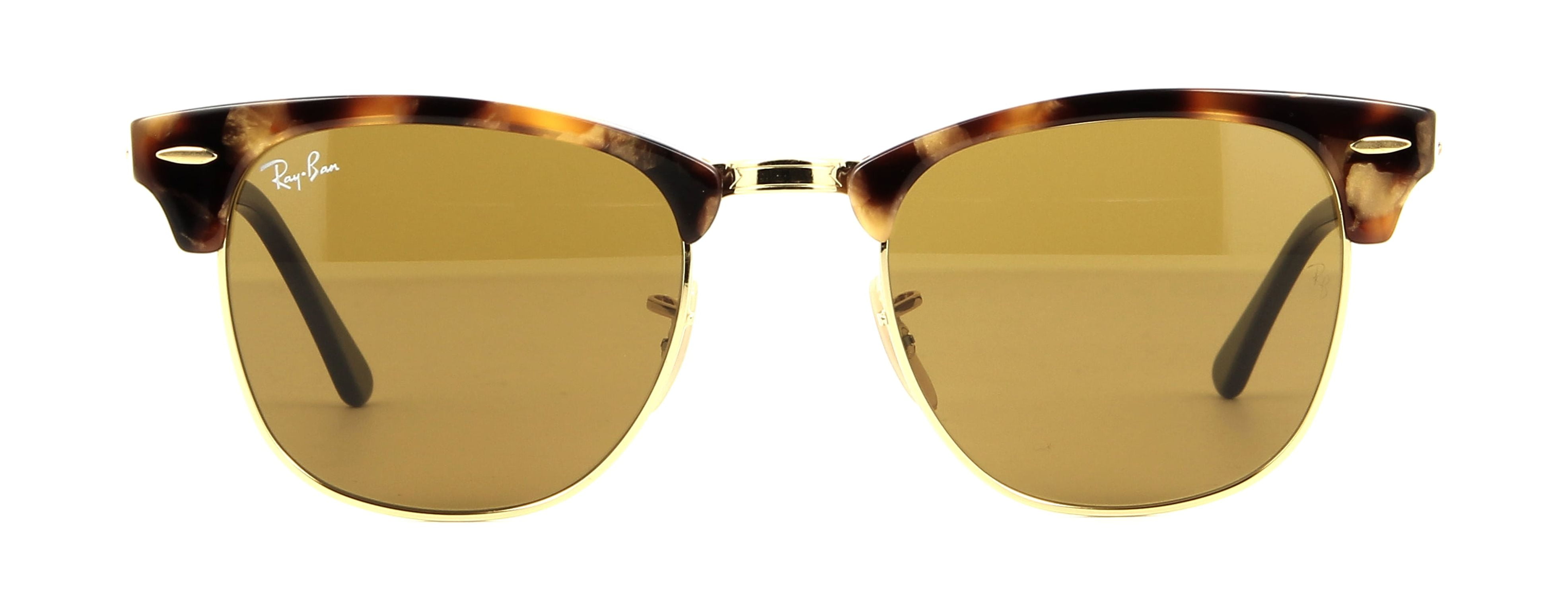 Ray Ban RB 3016 Clubmaster 1160 - Tortoise-Black/Brown by Ray Ban