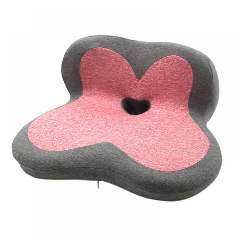 TushGuard Seat Cushion for Office Desk Chair, Memory Foam, Non-Slip,  Cushion Back, Coccyx, Sciatica, Tailbone Pain Relief Butt Pillow for Car