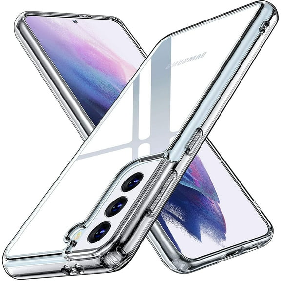 Crystal Clear Case Samsung Galaxy S21 Plus 5G (6.2 inch), Ultra-Thin Slim Fit Protective Soft TPU Silicone {Compatible with Samsung Galaxy S21 Plus 5G}