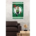thumbnail image 2 of NBA Boston Celtics - Logo 14 Wall Poster, 22.375" x 34", Framed, 2 of 2