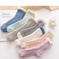 thumbnail image 3 of Weikingp Crew Socks for Women, Patchwork Cotton Women's Women Cute Multi-Color Socks Pair Winter 7 Socks Socks, White Crew Socks Men, White Socks Women Crew, Womens Crew Socks Size, 3 of 4