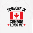 thumbnail image 4 of Inktastic Someone in Canada Loves Me Boys or Girls Baby Bodysuit, 4 of 5