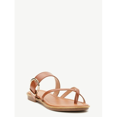 

Sofia Footwear by Sofia Vergara Women s Buckle Toe Loop Sandals