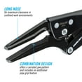 thumbnail image 3 of CHANNELLOCK 6” Combination Long Nose Locking Pliers, Ideal for Maximum Clearance in Confirmed Work Environments (103-6), 3 of 10