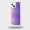 thumbnail image 1 of Caseco iPhone 15 Case With Mag-Safe - Purple Wave, 1 of 1