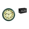 thumbnail image 1 of Reloj de pared con marco verde melódico y soporte de control remoto , organizador para dormitorio, sala de estar, oficina, regalo de in, 1 of 8