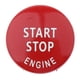 thumbnail image 2 of ABS + PC Motor de Coche Botón de Arranque Y Parada Tapa Del Interruptor de Encendido Ajuste de cubierta para E60 E90 E92 Resis rojo, 2 of 7