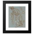 thumbnail image 2 of James Tissot 15x18 Black Modern Framed Museum Art Print Titled - An Old Curved Man and Subsidiary Studies with Two Hands, 2 of 5